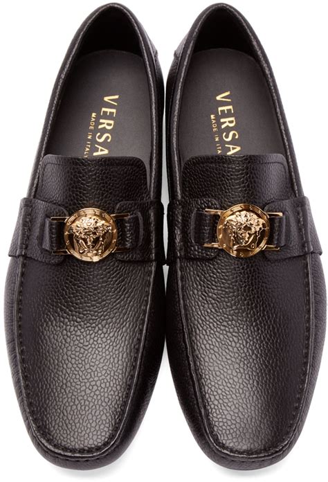 versace loafers for men|Versace medusa shoes men's.